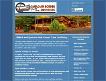 Tablet Screenshot of canoetrip.com